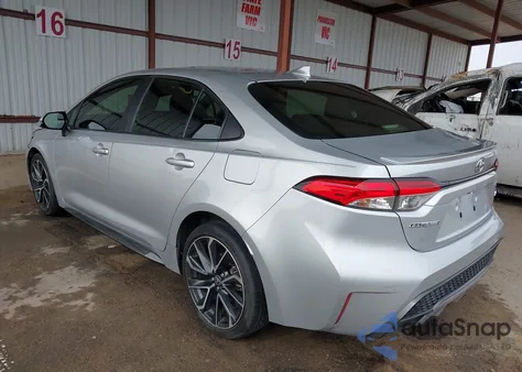 2021 Toyota Corolla Se from USA, damaged, VIN JTDS4MCE5MJ078754